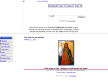 Tablet Screenshot of conventofthebridesofvirtue.com